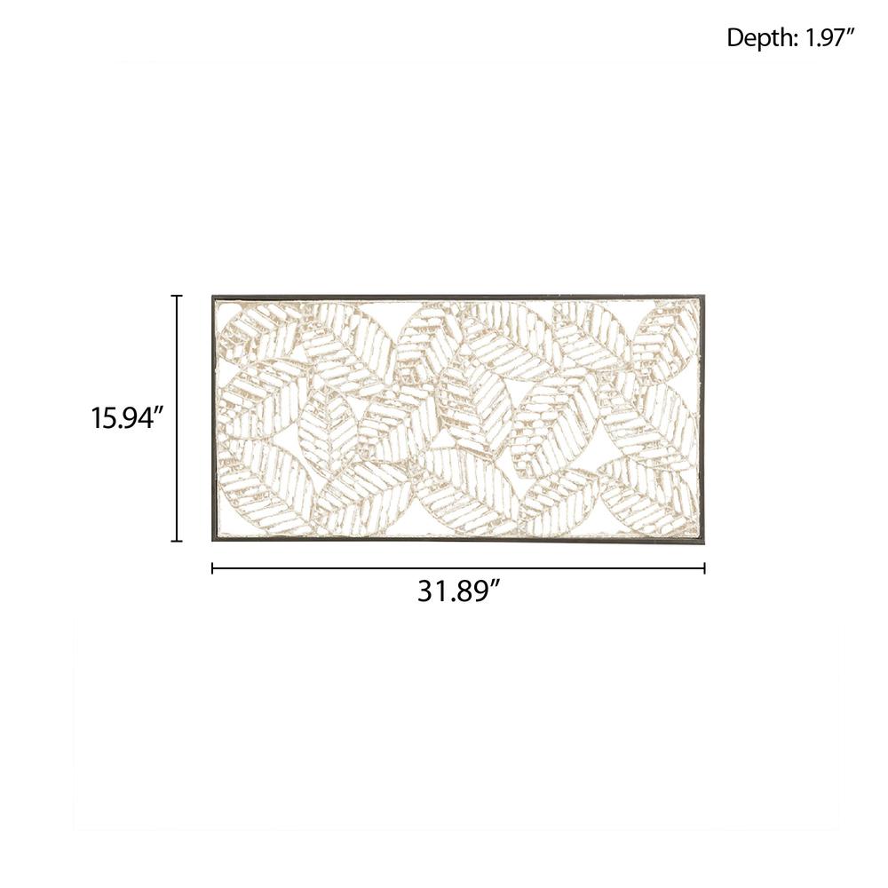 Metal Framed Decor Panel