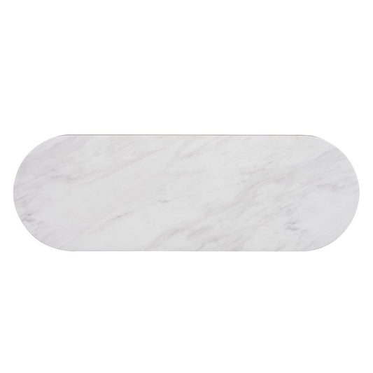 Oval Console Table
