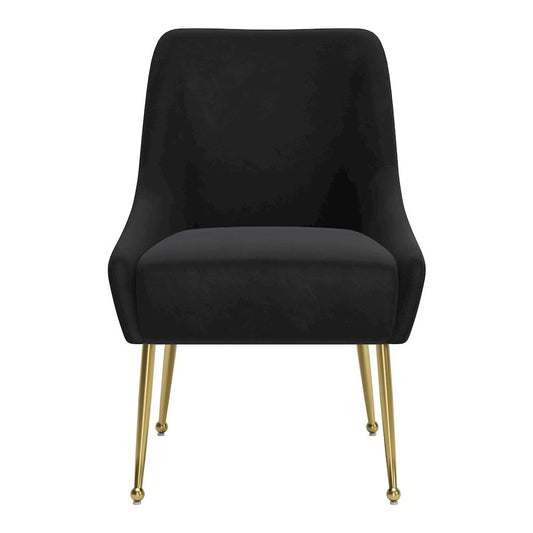 Maxine Dining Chair Black & Gold