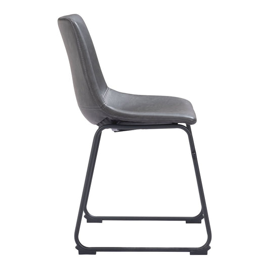 Smart Dining Chair (Set of 2) Charcoal