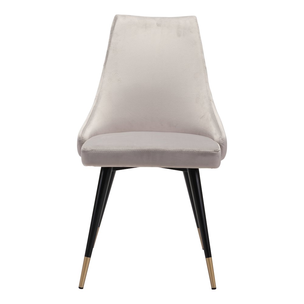 Piccolo Dining Chair (Set of 2) Gray