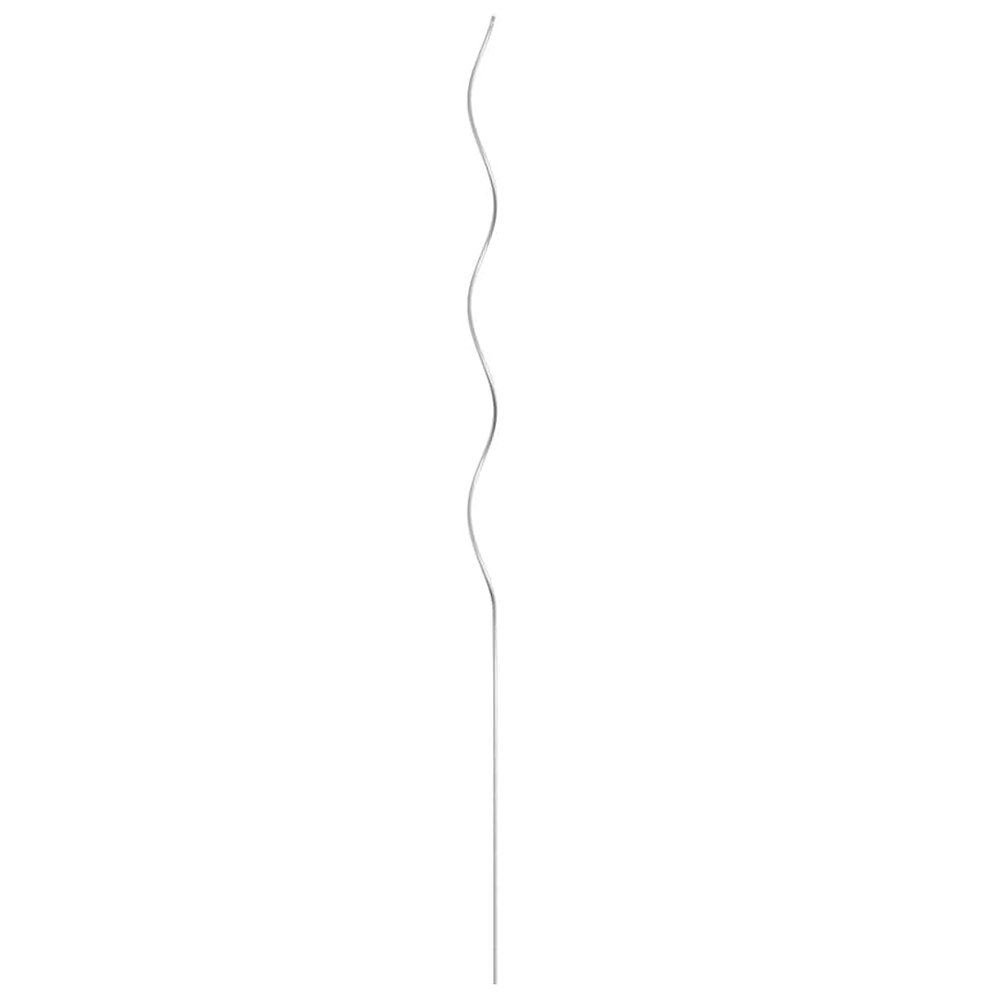 vidaXL 20 pcs Spiral Plant Supports 43.3" Galvanised Steel, 142417