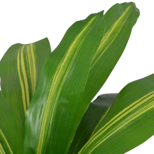 Fake Plant Green and Yellow Plastic and Iron Wire 90 in Tall