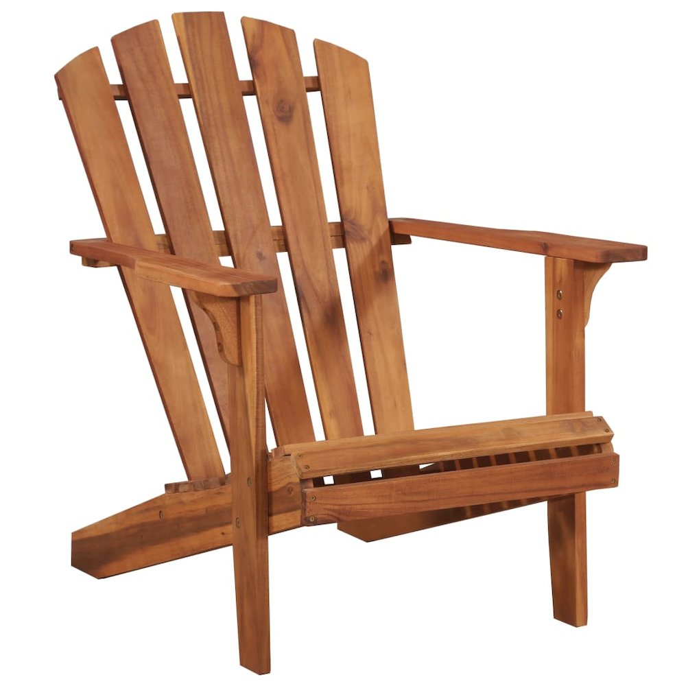 Garden Chair Brown Solid acacia wood Standard Durable