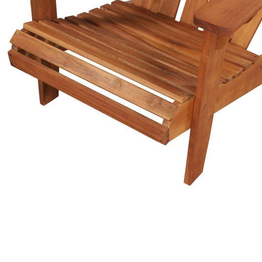 Garden Chair Brown Solid acacia wood Standard Durable