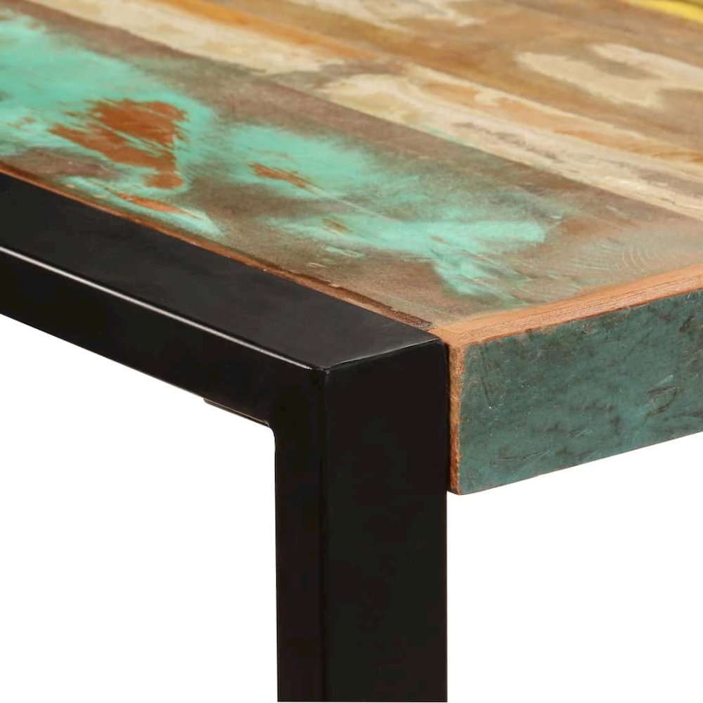 vidaXL Dining Table 70.9"x35.4"x29.5" Solid Reclaimed Wood, 247415