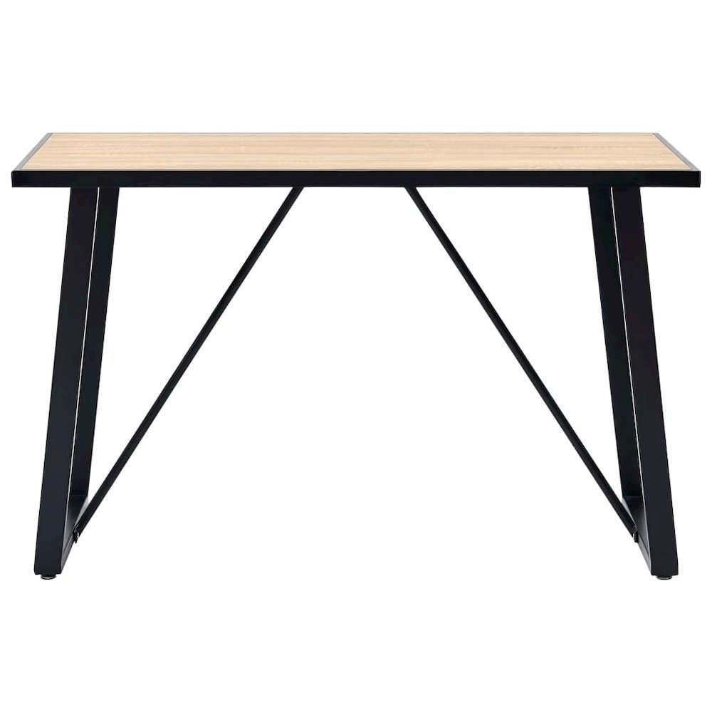 vidaXL Dining Table Oak 47.2"x23.6"x29.5" MDF, 281560