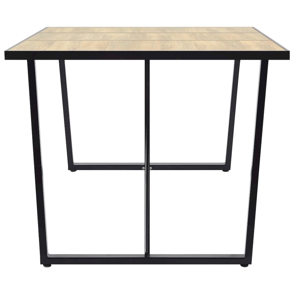 vidaXL Dining Table Oak 78.7"x39.4"x29.5" MDF, 281564