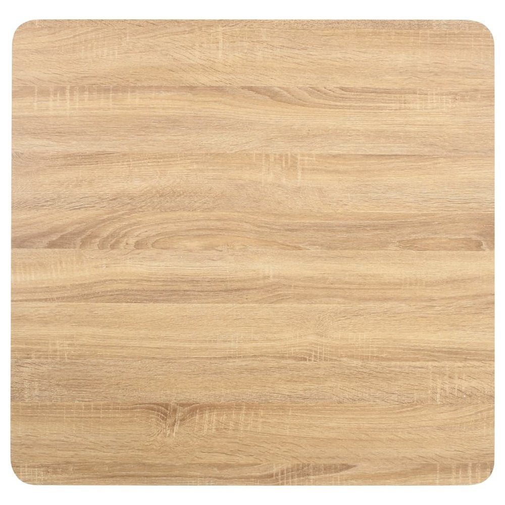 Bistro Table Light Brown 31.5"x31.5" MDF