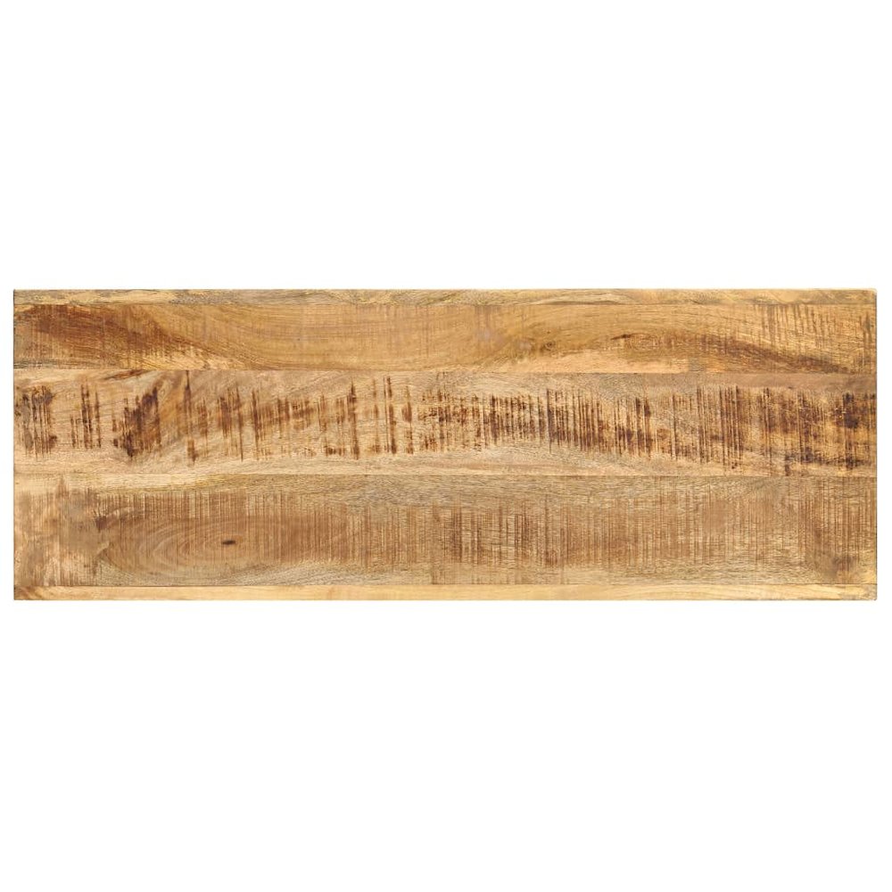 vidaXL Console Table 43.3"x13.8"x29.9" Solid Mango Wood