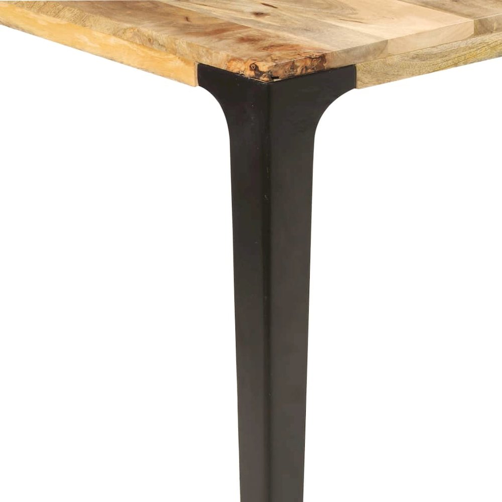 vidaXL Dining Table 70.9"x35.4"x29.9" Solid Mango Wood, 286365