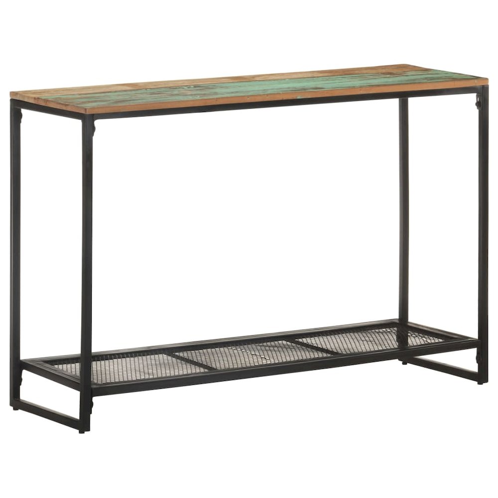 vidaXL Console Table 43.3"x13.8"x29.5" Solid Reclaimed Wood 0248