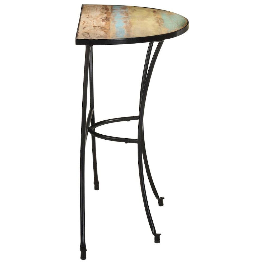 vidaXL Side Table 43.3"x15.7"x30.3" Solid Reclaimed Wood