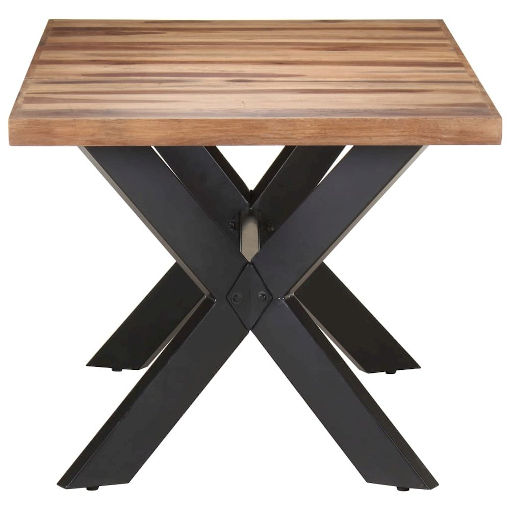 Dining Table 70.9"x35.4"x29.5" Solid Wood with Honey Finish