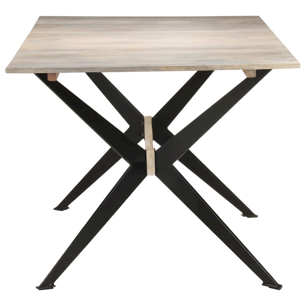 Dining Table 70.9"x35.4"x29.9" Solid Mango Wood