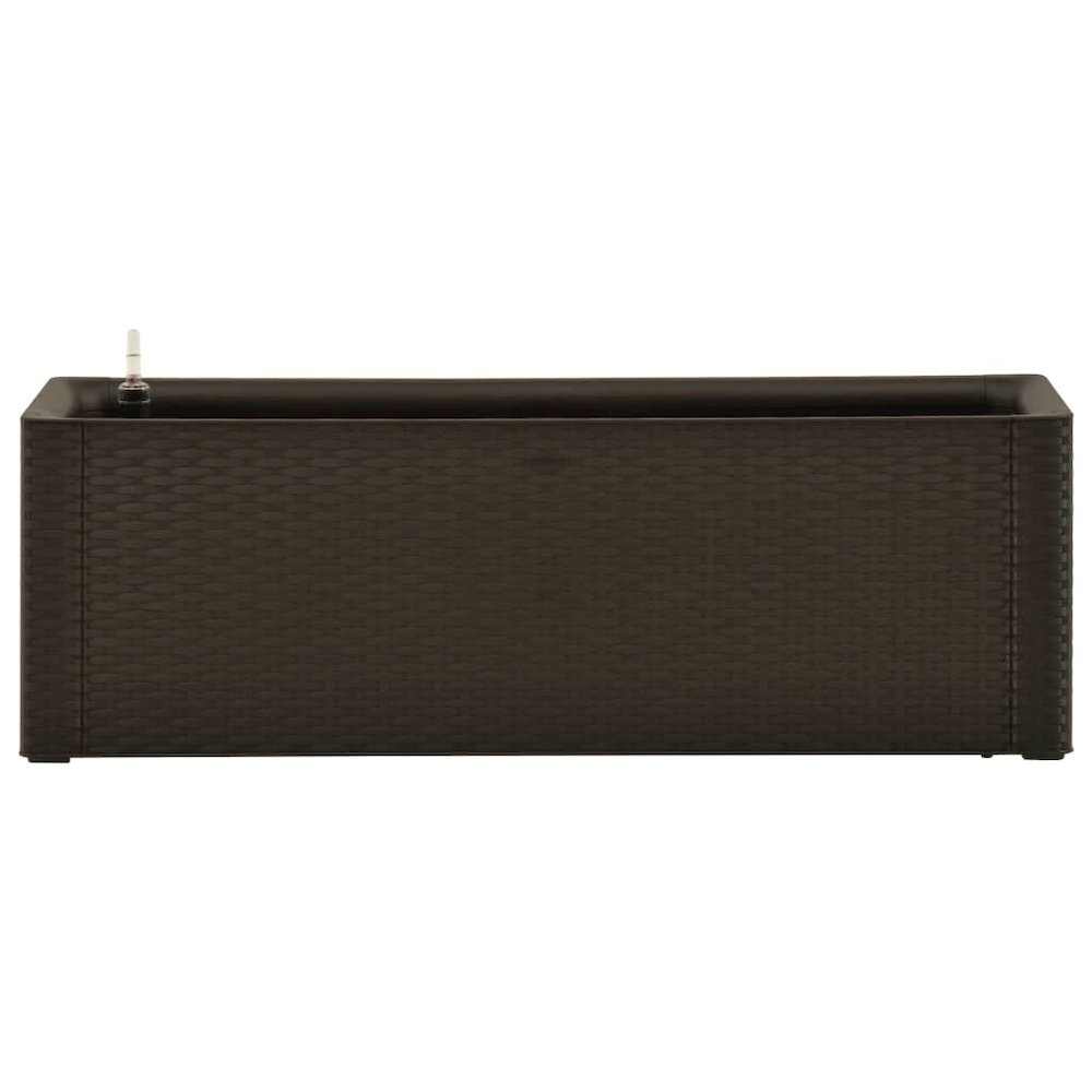 Garden Raised Bed with Self Watering System Mocha 39.4"x16.9"x13"