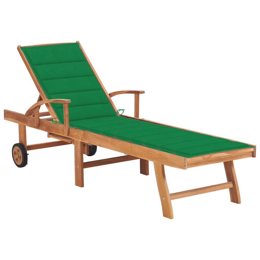 Sun Lounger Green