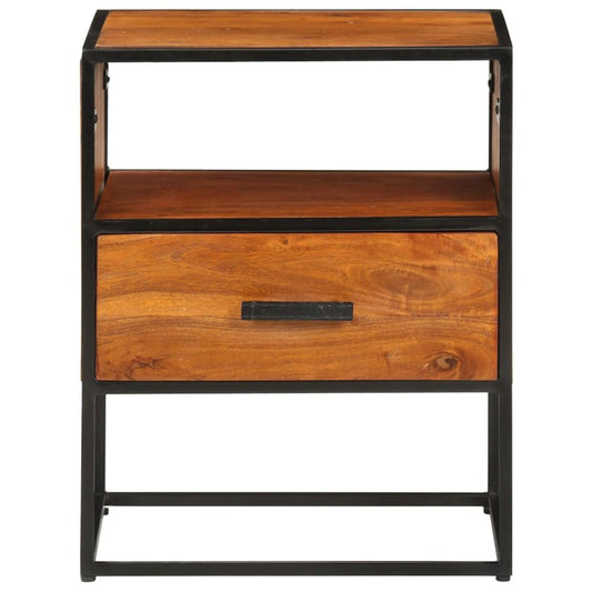 Bed Cabinet Honey brown and black