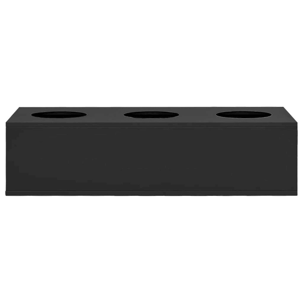 vidaXL Office Flower Box Anthracite 35.4"x15.7"x9.1" Steel