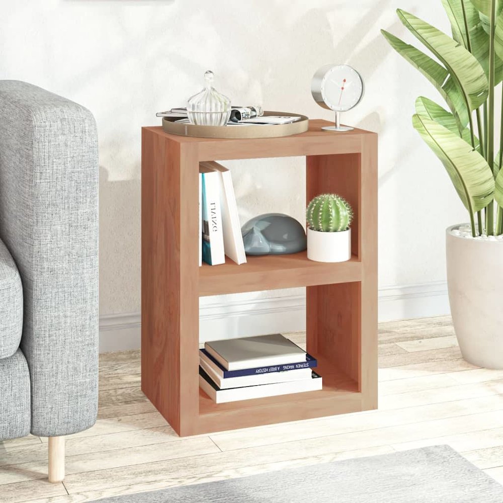 Side Table 17.7"x11.8"x23.6" Solid Wood Teak