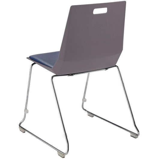 NPS® L?vraFlex Chair - Poly Back/Padded Seat -Multi