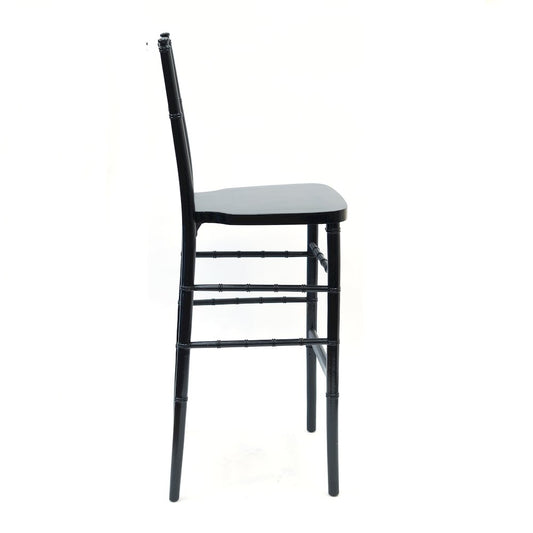 Commerical Seating Products European Black Wood Dining Bar Stool Chairs