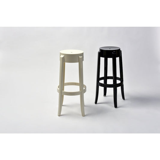 Commerical Seating Products RPC Black Kage Backless Stool Chairs