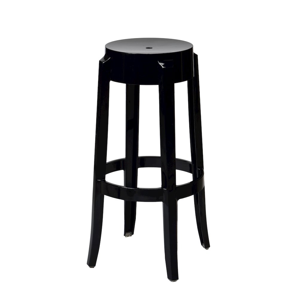 Commerical Seating Products RPC Black Kage Backless Stool Chairs