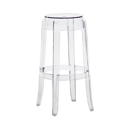 Commerical Seating Products RPC Clear Kage Backless Stool Chairs