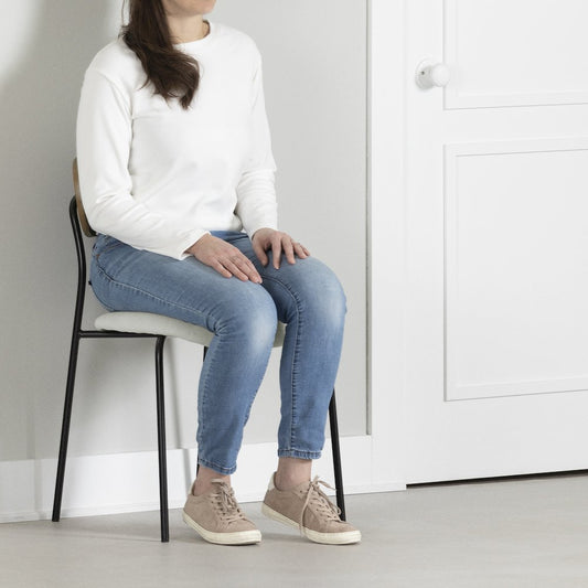 Hype Chairs with Metal Legs, Cream and Brown