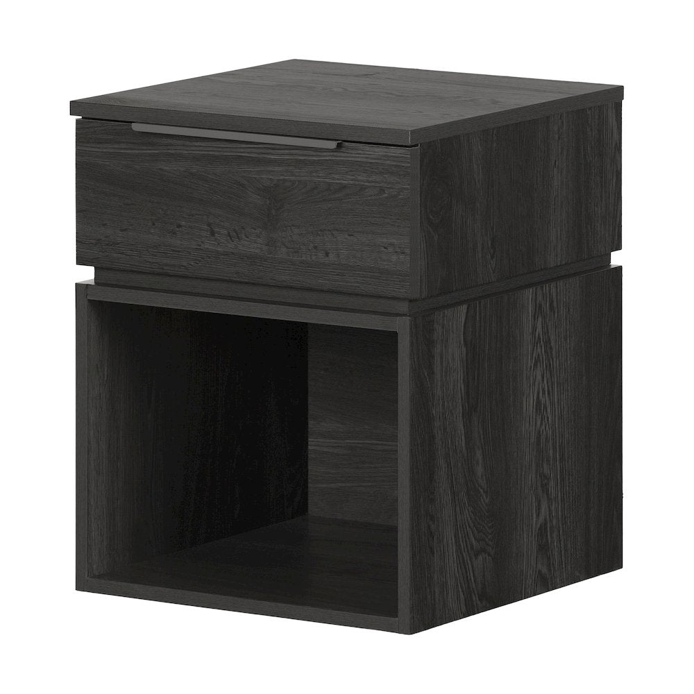 Hourra Nightstand, Gray Oak