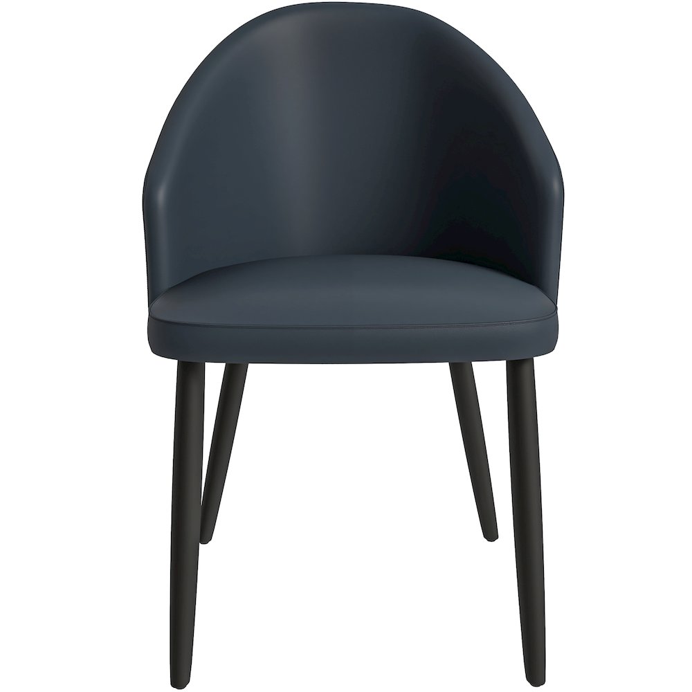 Paradiso Collection Modern Dining Seat in Black