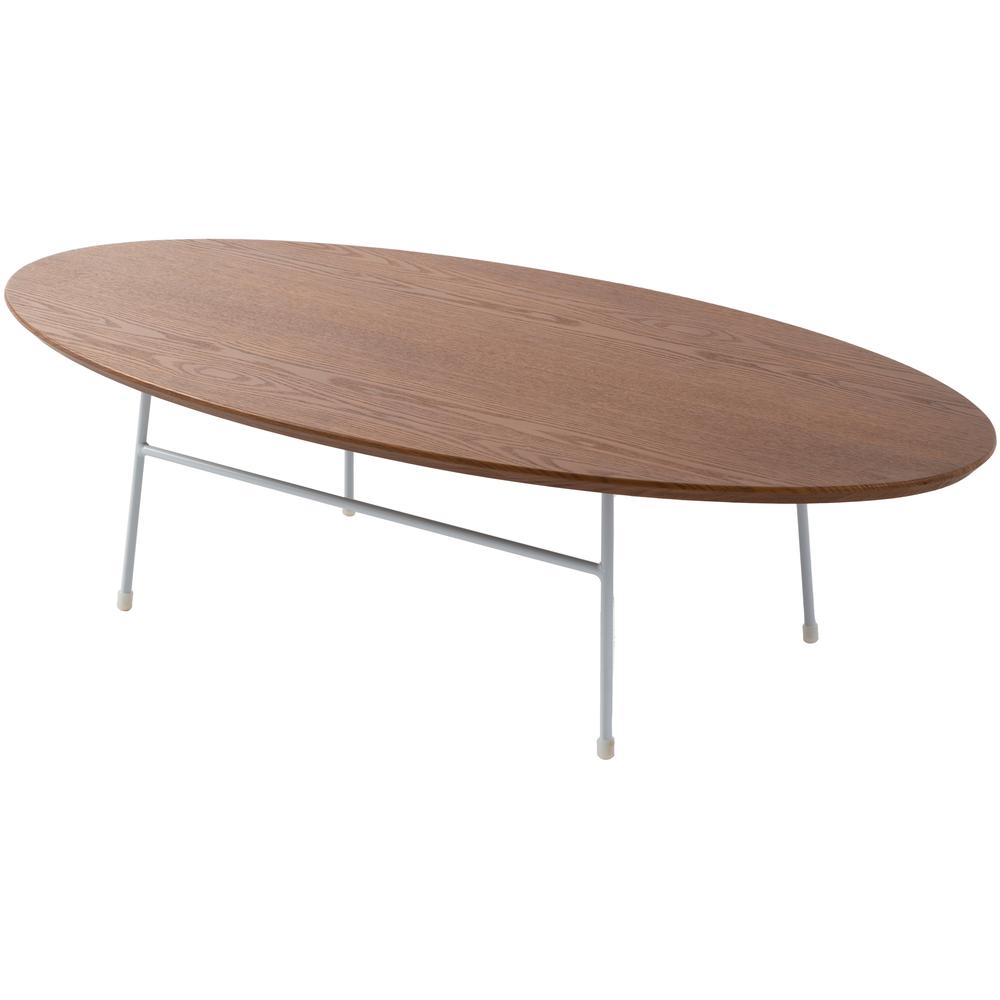 Rossmore Oval Coffee Table with Ash Veneer Top