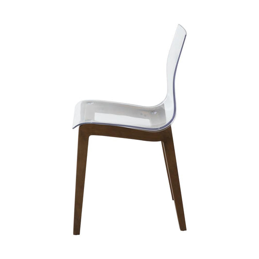 Marsden Modern Dining Side Chair With Beech Wood Legs Set of 4