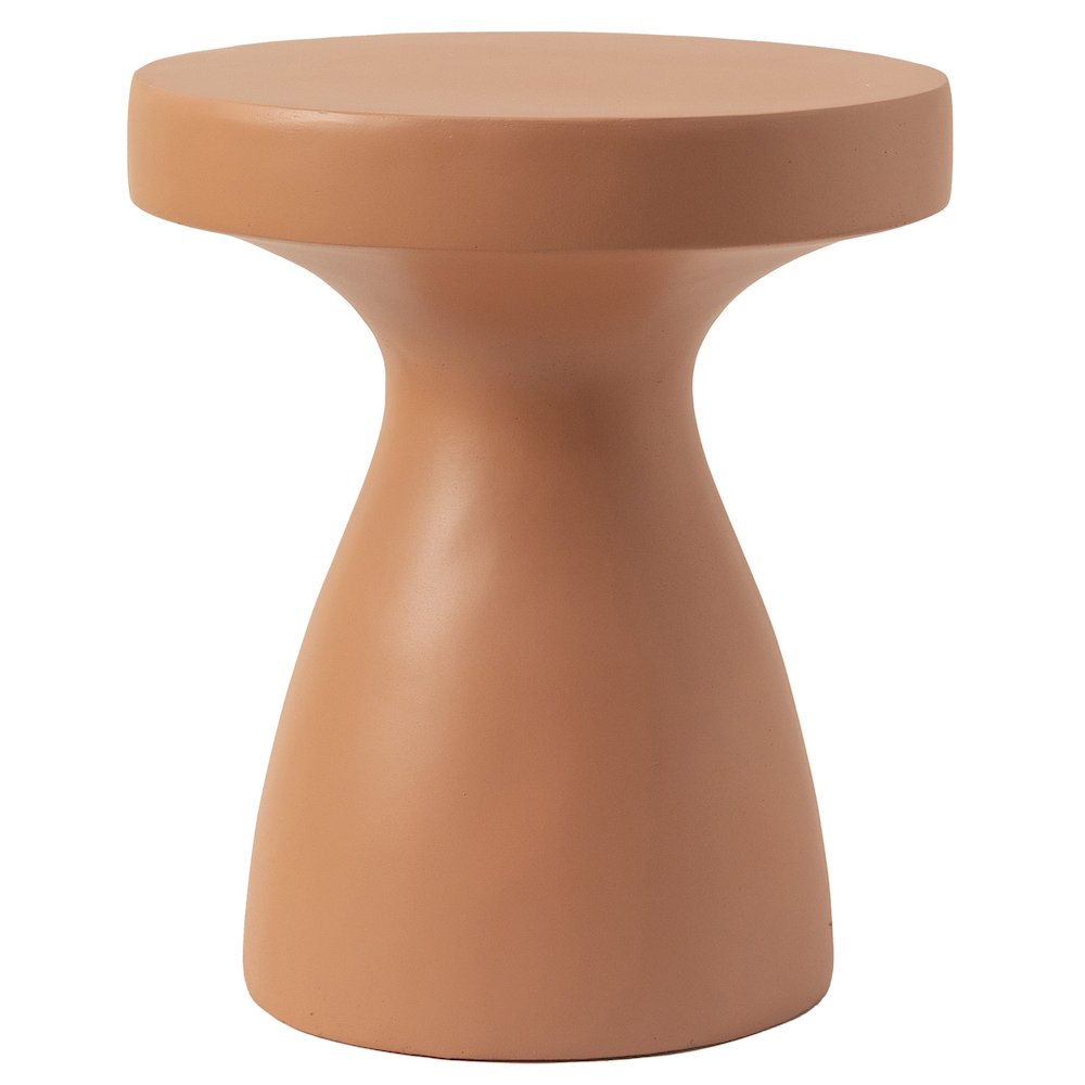 Modern Side End Table Wisp Series In Pink