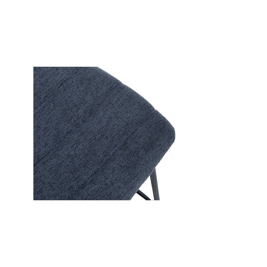 Zylar Series Office Guest Chair in Dark Blue Fabric