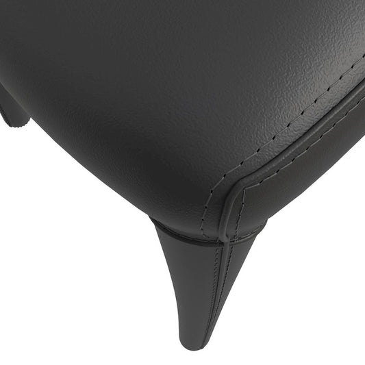 Solace Series Modern Dining Chair in Black Set of 2