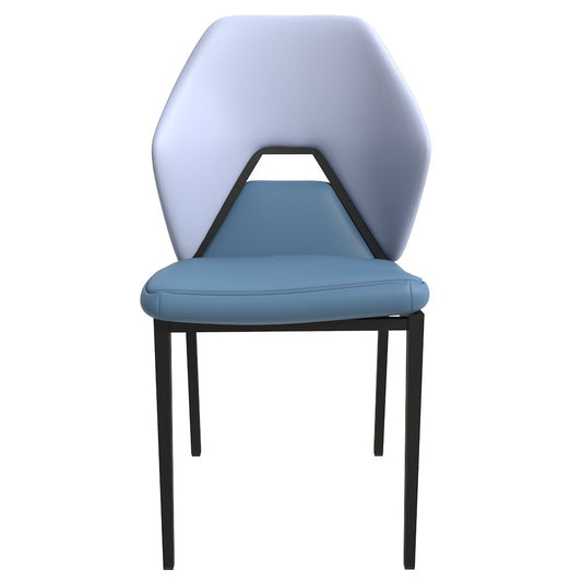 Eclat collection Modern Dining Chair in Blue/Grey