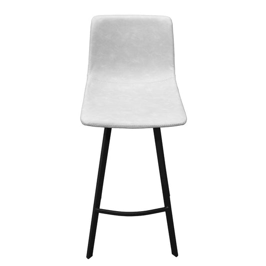 Elland Modern Upholstered Leather Bar Stool