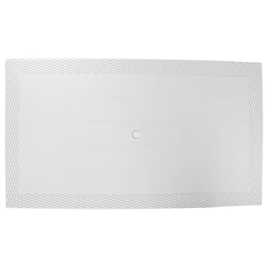 Kent Mid-Century 7-Piece Rectangular Outdoor Dining Set with 4 Side Chairs