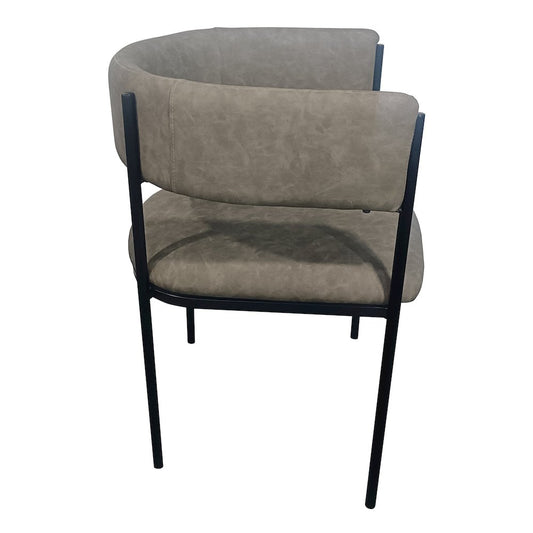 Cyril Collection Modern Chair in Aged Grey