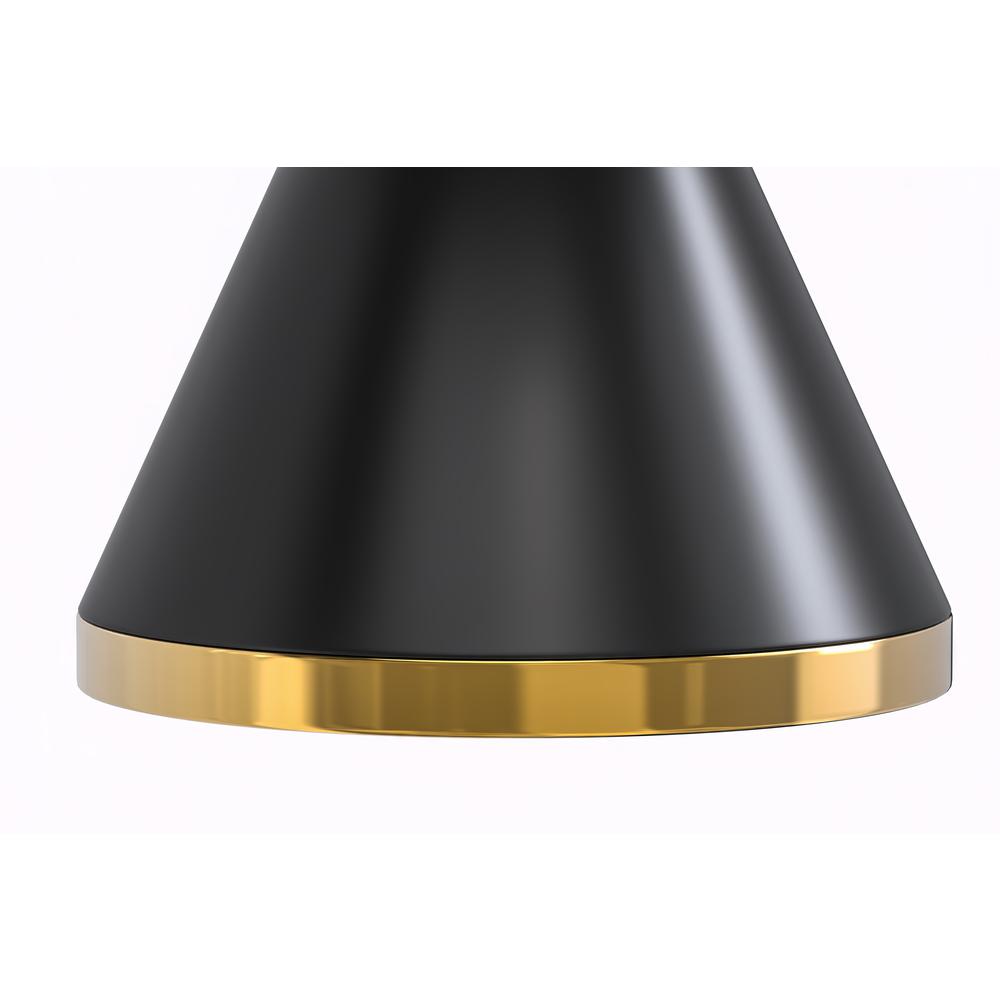 Round Dining Table Black\Gold Base with 60 Round Medium Grey Sintered Stone Top