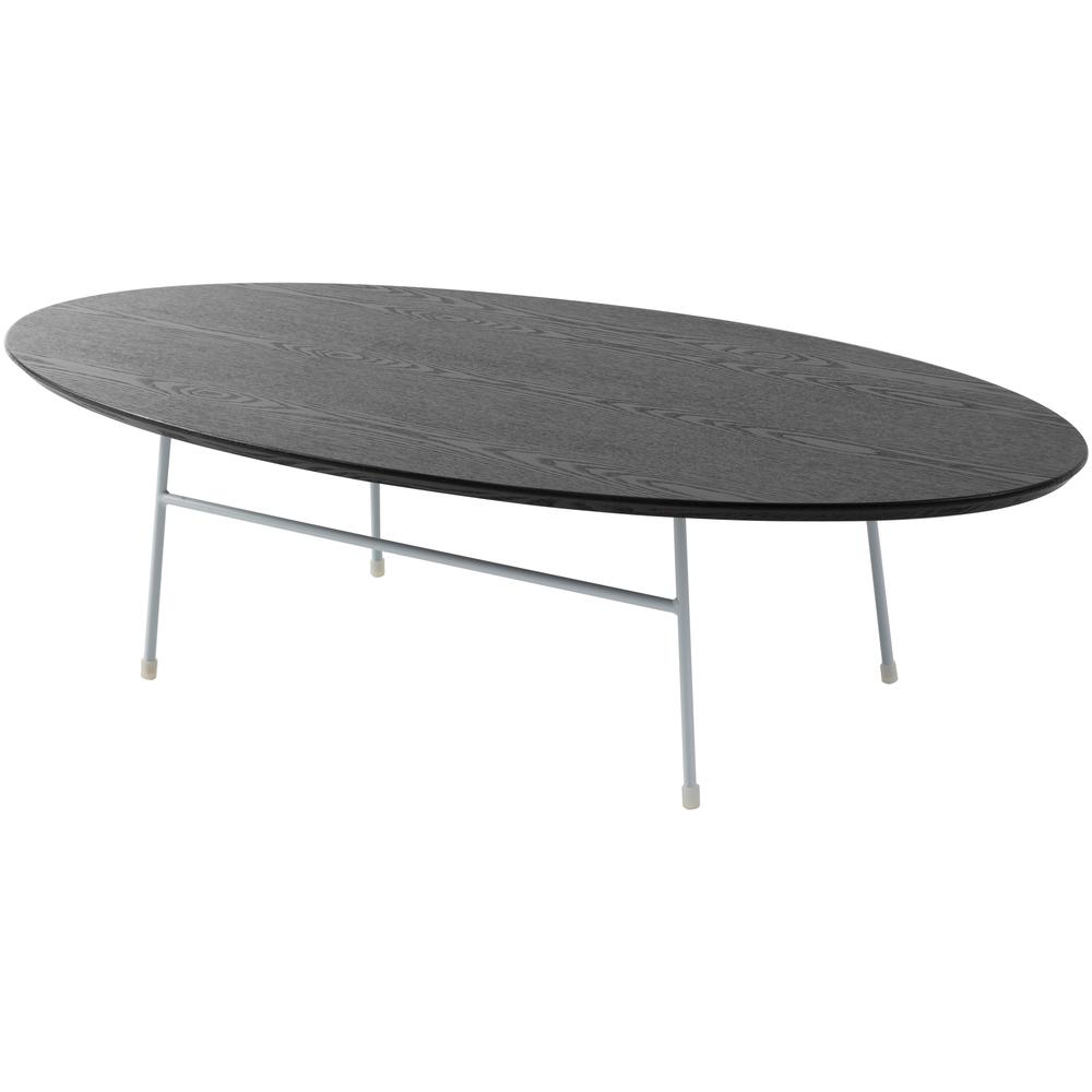 Rossmore Oval Coffee Table with Ash Veneer Top
