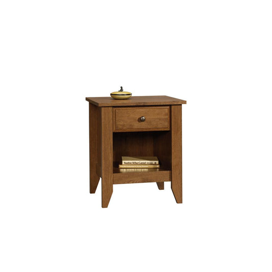 Shoal Creek Night Stand, Oiled Oak finish