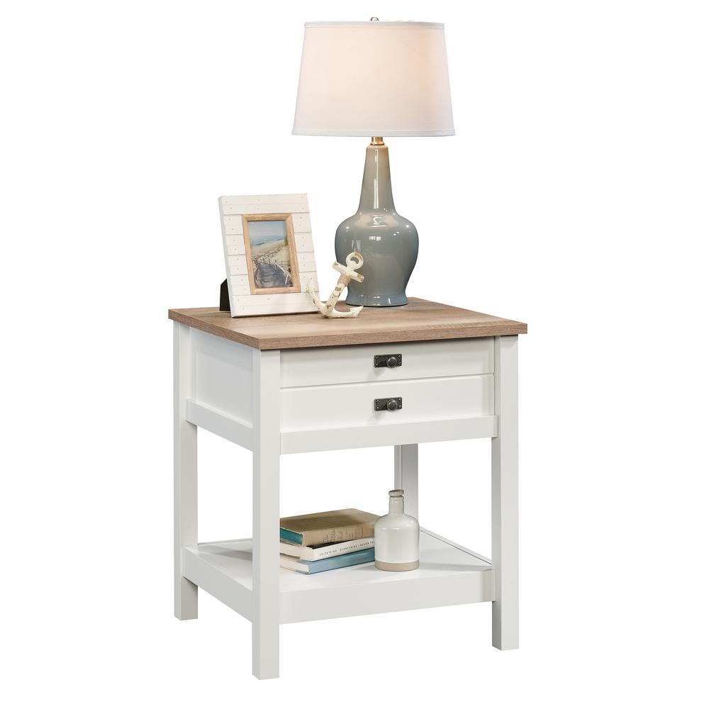 Cottage Road Night Stand, Soft White finish