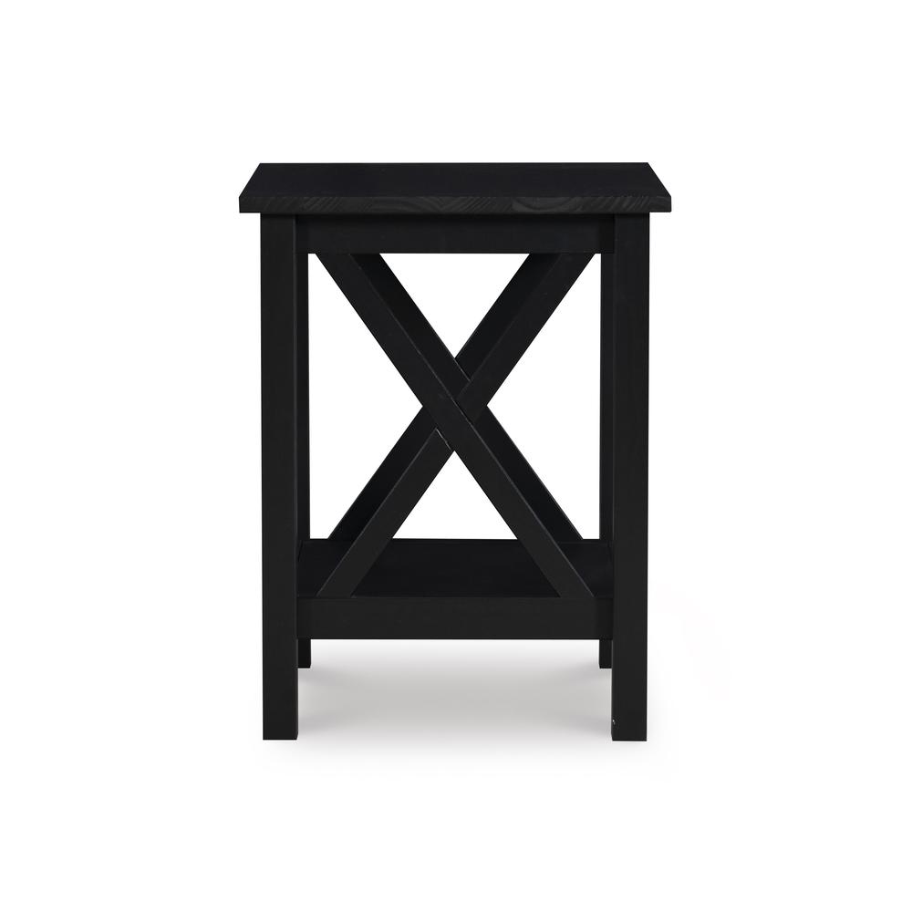 Davis End Table, Black