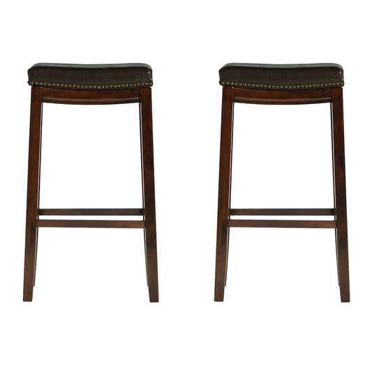 Claridge 2Pk Brown Bar Stool
