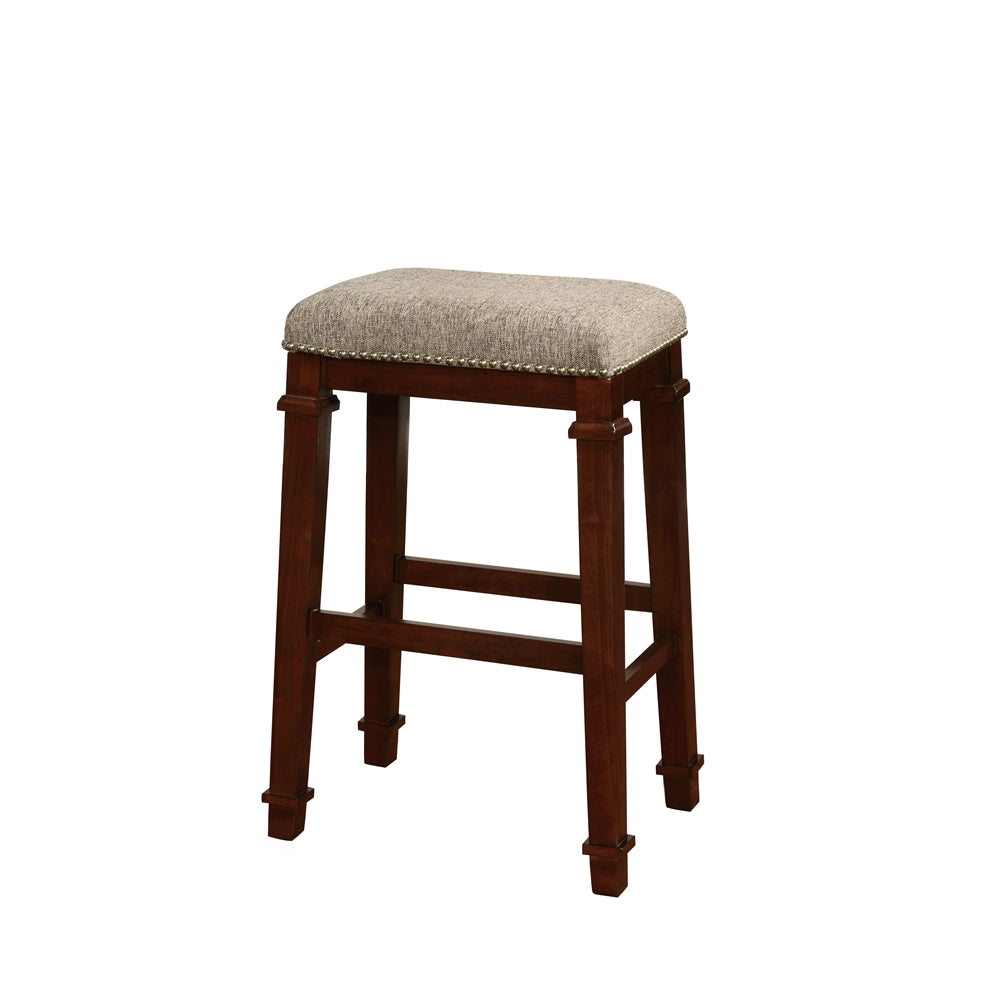 Kennedy Backless Tweed Bar Stool