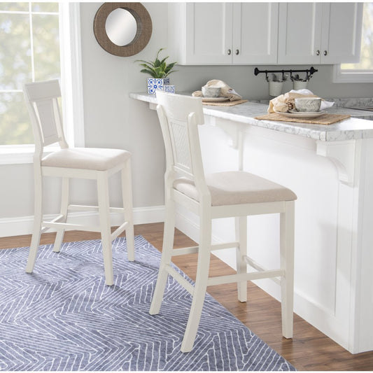 Rylan Bar Stool Creamy White
