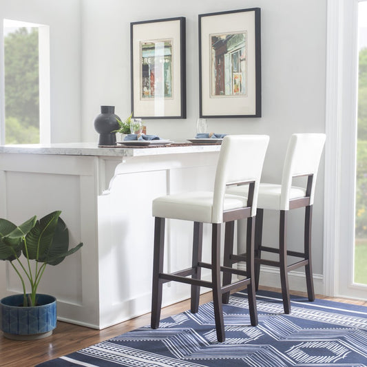Vega Bar Stool White 30